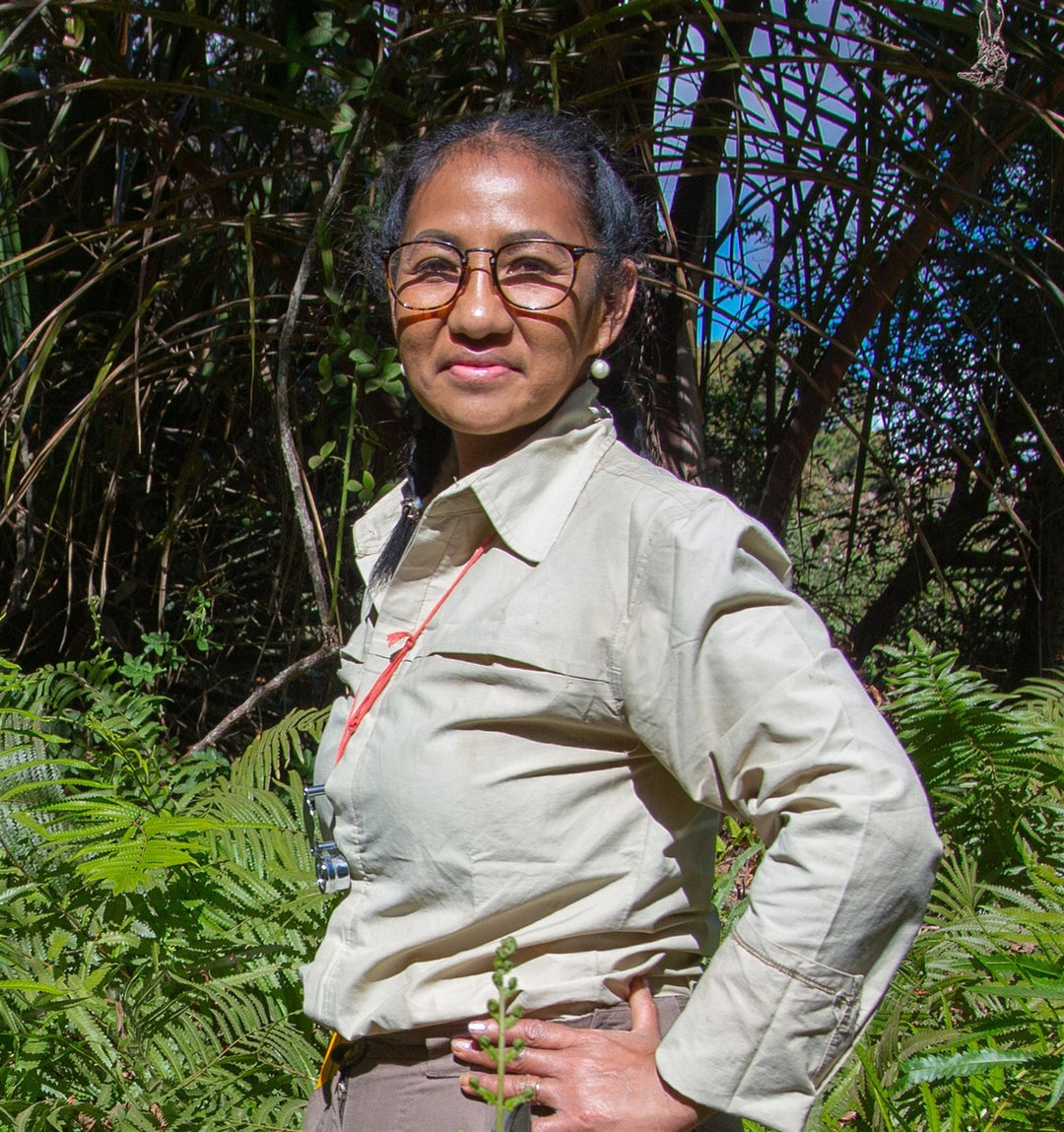 Ms. Jeannie Raharimampionona | Credit National Geographic and Missouri Botanical Garden