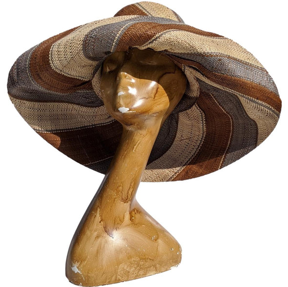 Neutral Colors Raffia Sun Hat for Women | Lightweight Wide Brim | 5" Brim