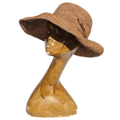 Packable Raffia Hat for Women | UPF50 | Crochet Straw Hat | Soava