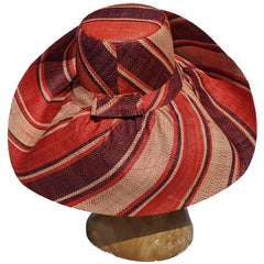 7 Inches Brim Raffia Hat | Shapeable Brim | UPF 50