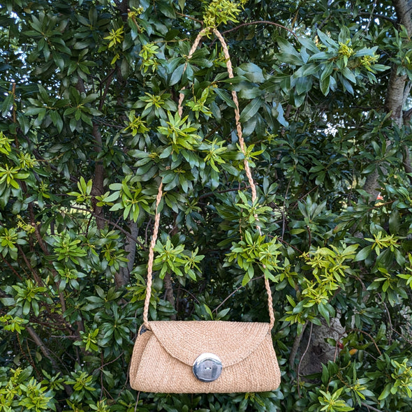 MYRIAM, in Natural - with straps