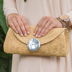 MYRIAM, in Natural - with straps